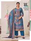 Gurleen By Blue Hills Muslin Digital Print Top With Bottom Dupatta Exporters In India
